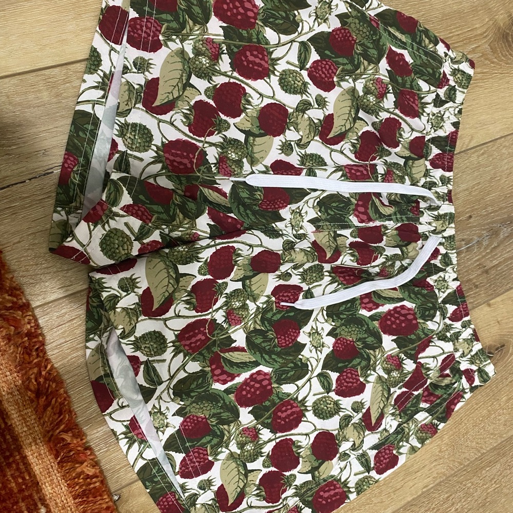 Mens raspberry swim trunks size xl kortni jeane